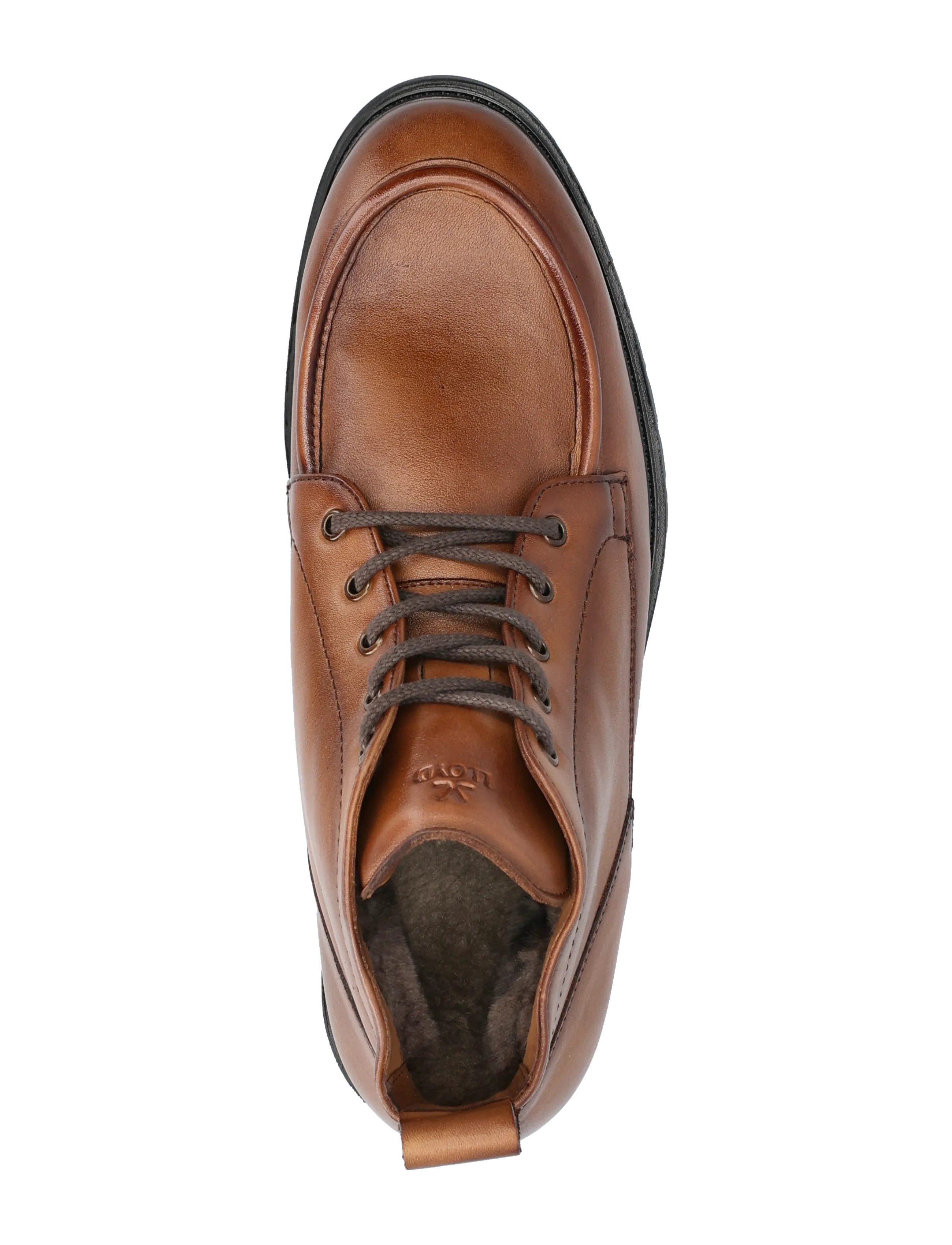 Lloyd - SELECT 327L - kängor med snörning - 3 - cognac - 3