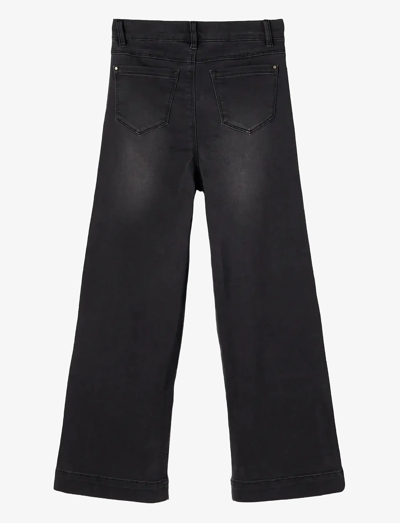 LMTD - NLFATONSONS DNM 7526 7/8 HW W PANT - black denim - 2