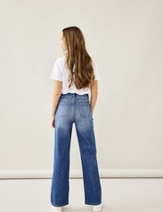 LMTD - NLFTECES DNM HW WIDE PANT - brede jeans - light blue denim - 3