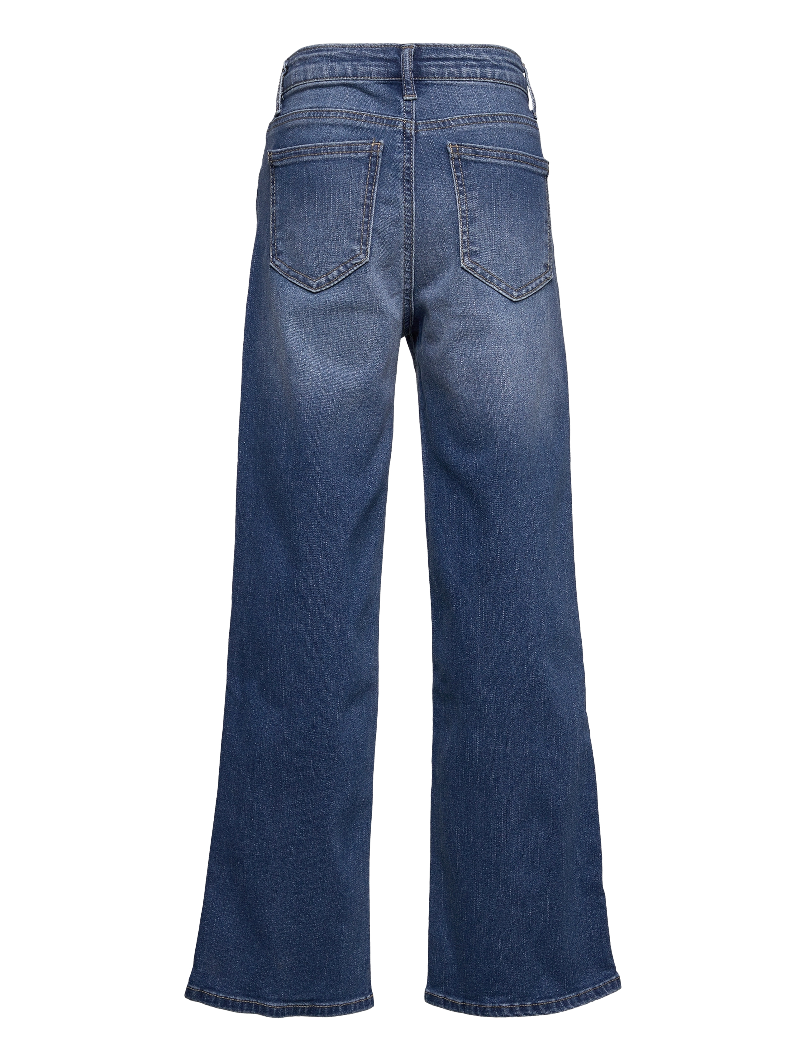 LMTD - NLFTECES DNM HW WIDE PANT NOOS - medium blue denim - 1