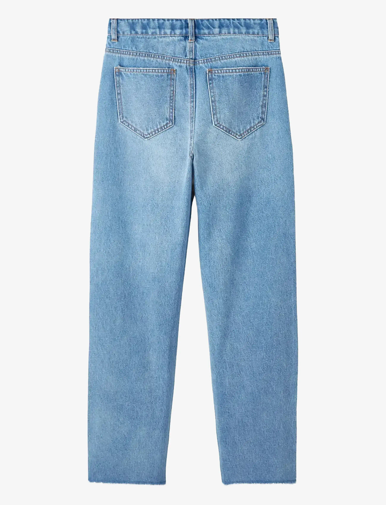 LMTD - NLFBIZZA DNM STRAIGHT DIS PANT - platėjantys apačioje - light blue denim - 1