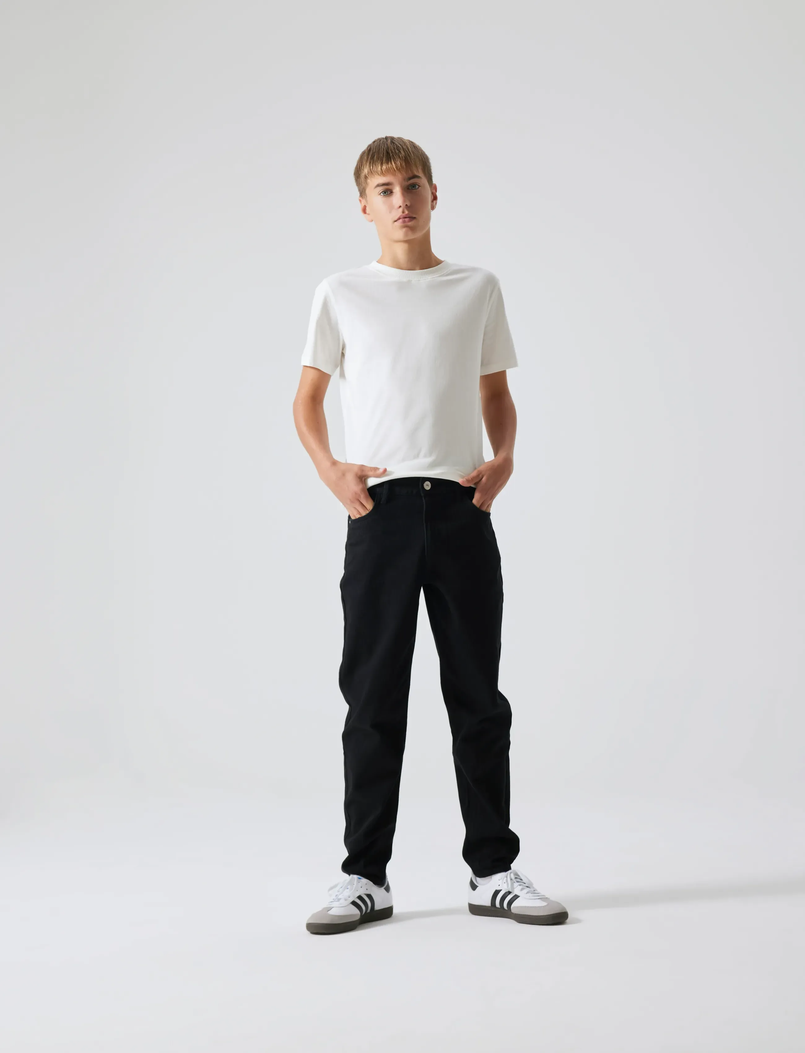 LMTD NLMNIZZA DNM DAD PANT NOOS - Jeans - BLACK DENIM / black