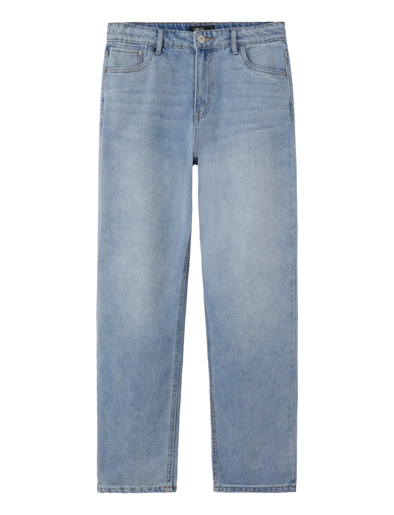 LMTD NLMNIZZA DNM DAD PANT NOOS - Kleidung - LIGHT BLUE DENIM / blue