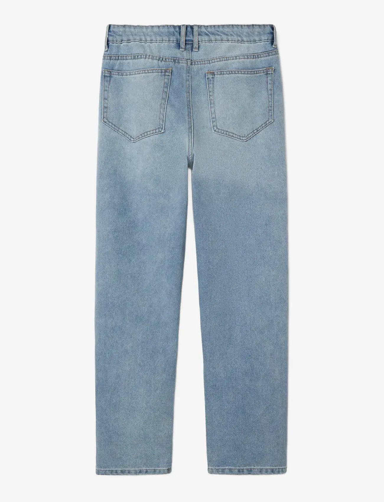 LMTD - NLMNIZZA DNM DAD PANT NOOS - alt laienevad teksad - light blue denim - 2