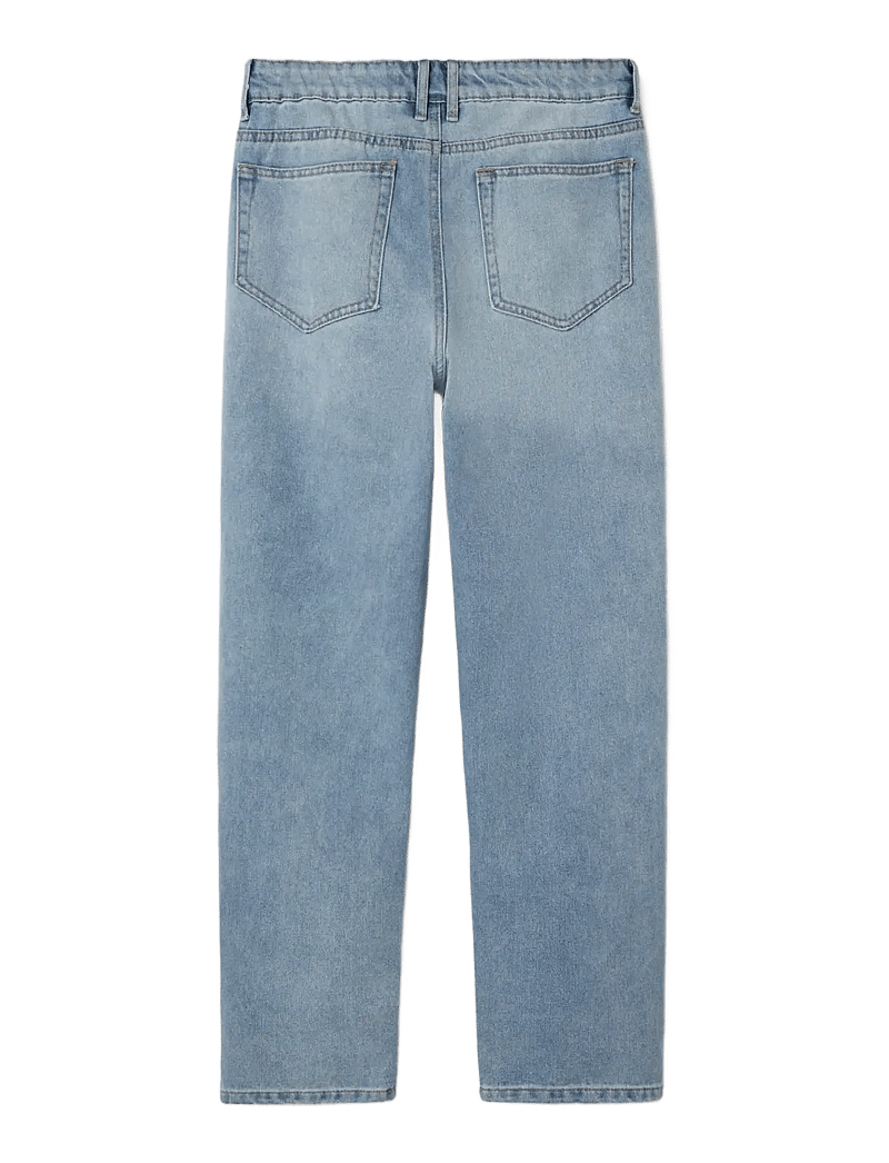 LMTD - NLMNIZZA DNM DAD PANT NOOS - alt laienevad teksad - light blue denim - 2