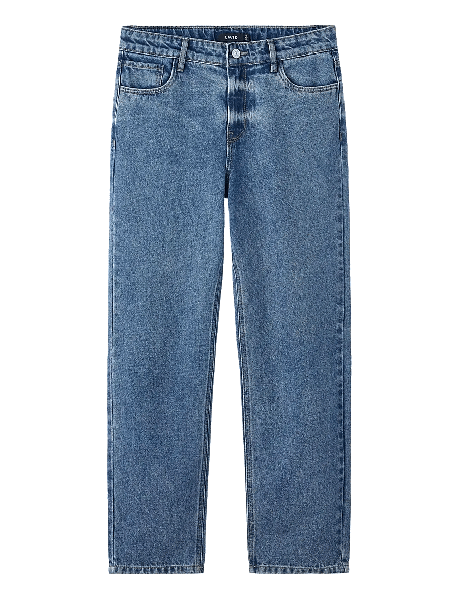LMTD - NLMNIZZA DNM DAD PANT NOOS - loose jeans - medium blue denim - 1