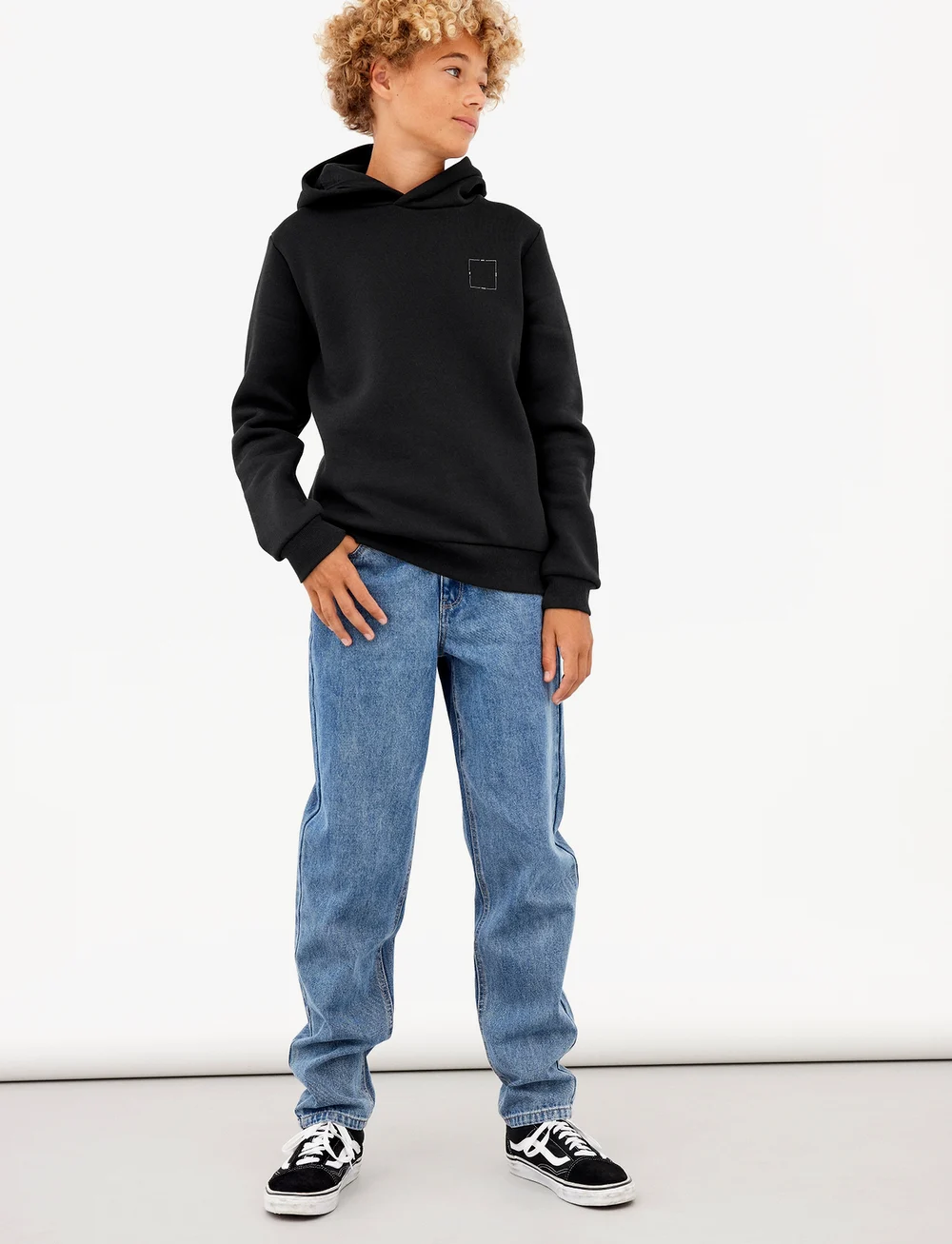 LMTD - NLMNIZZA DNM DAD PANT NOOS - loose jeans - medium blue denim - 3