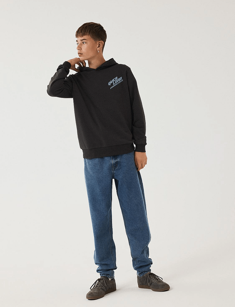 LMTD - NLMNIZZA DNM DAD PANT NOOS - loose jeans - medium blue denim - 5
