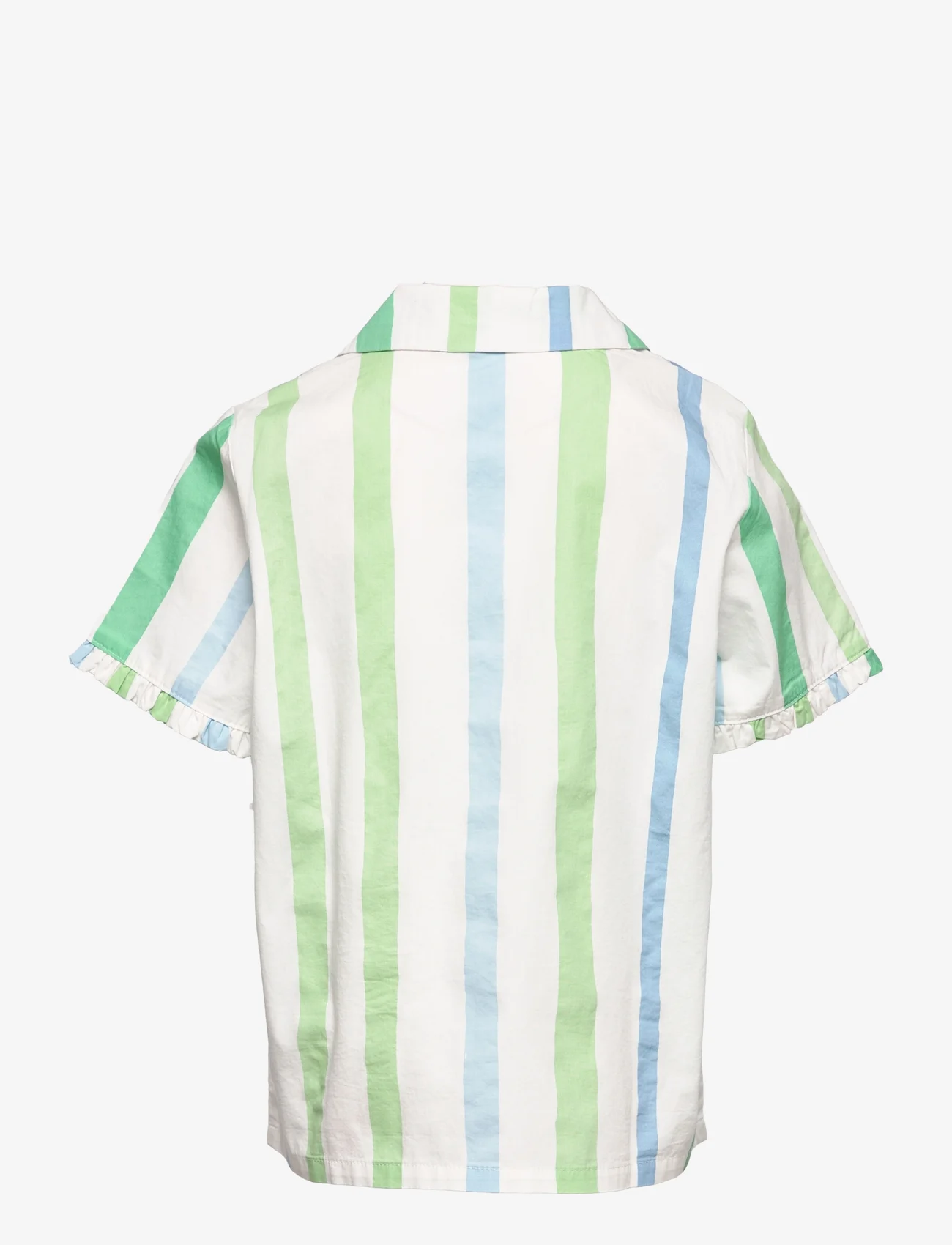 LMTD - NLFHIT SS SHORT SHIRT - short-sleeved shirts - neptune green - 1