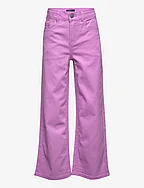NLFTAZZA TWI HW WIDE PANT - PALE PANSY