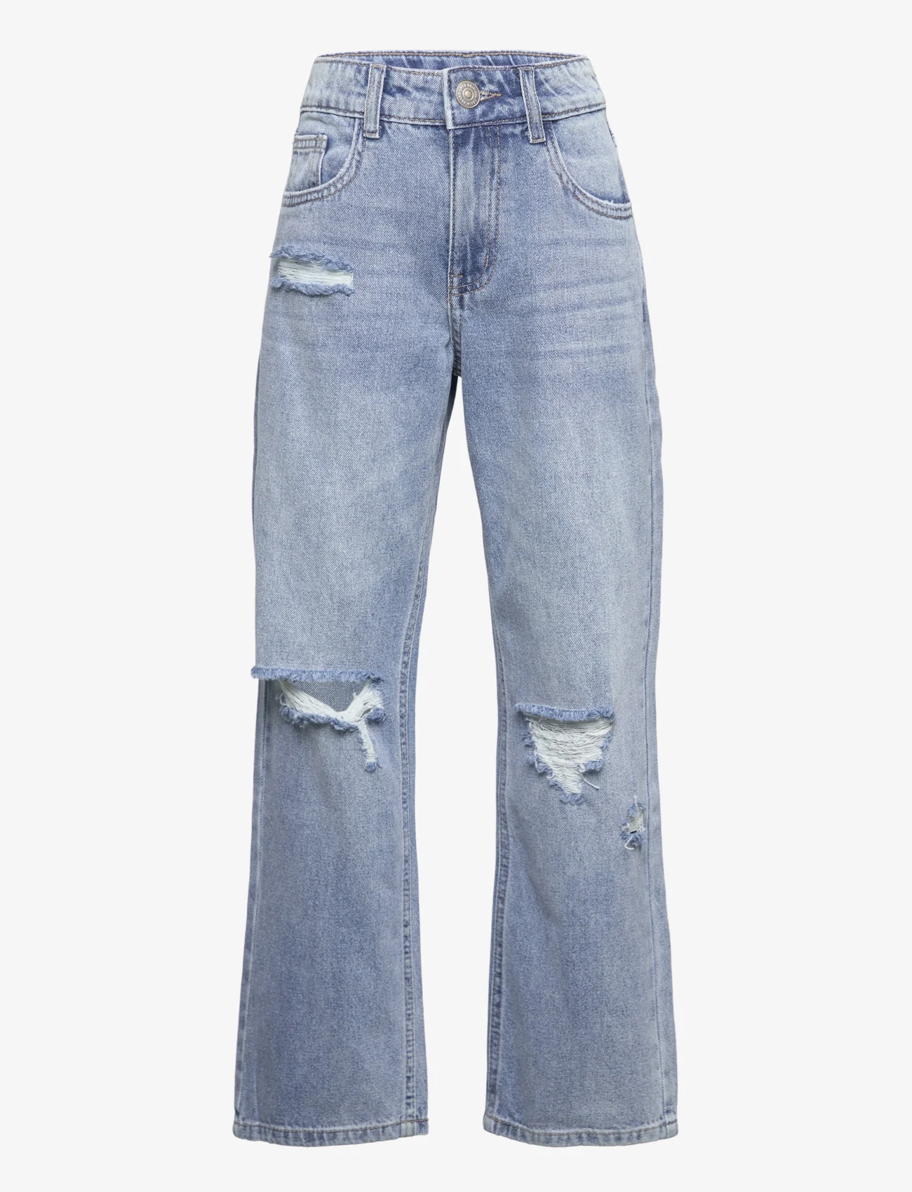 LMTD - NLMTIZZA DNM DES DAD PANT - loose jeans - medium blue denim - 0
