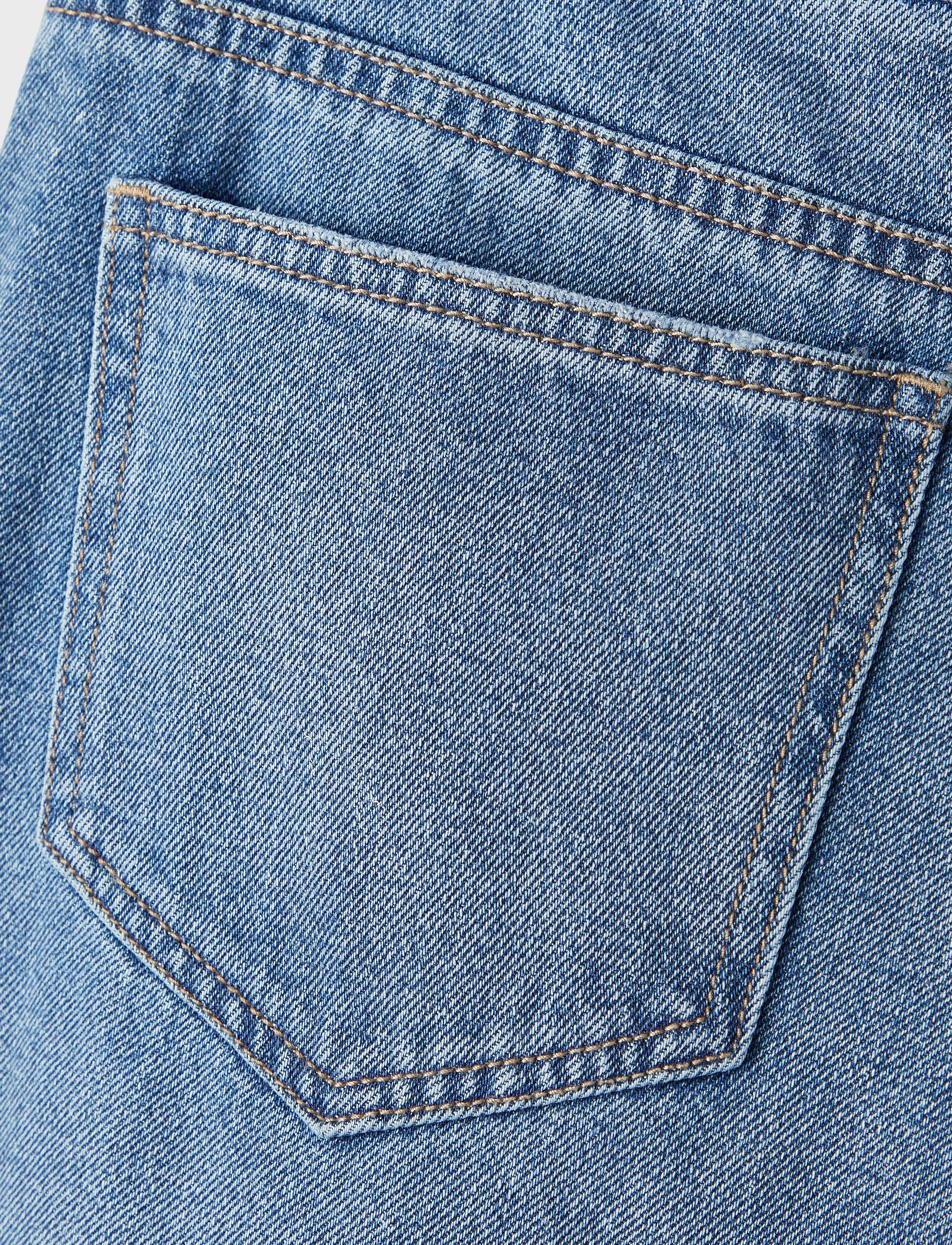 LMTD - NLMTIZZA DNM DES DAD PANT - medium blue denim - 5