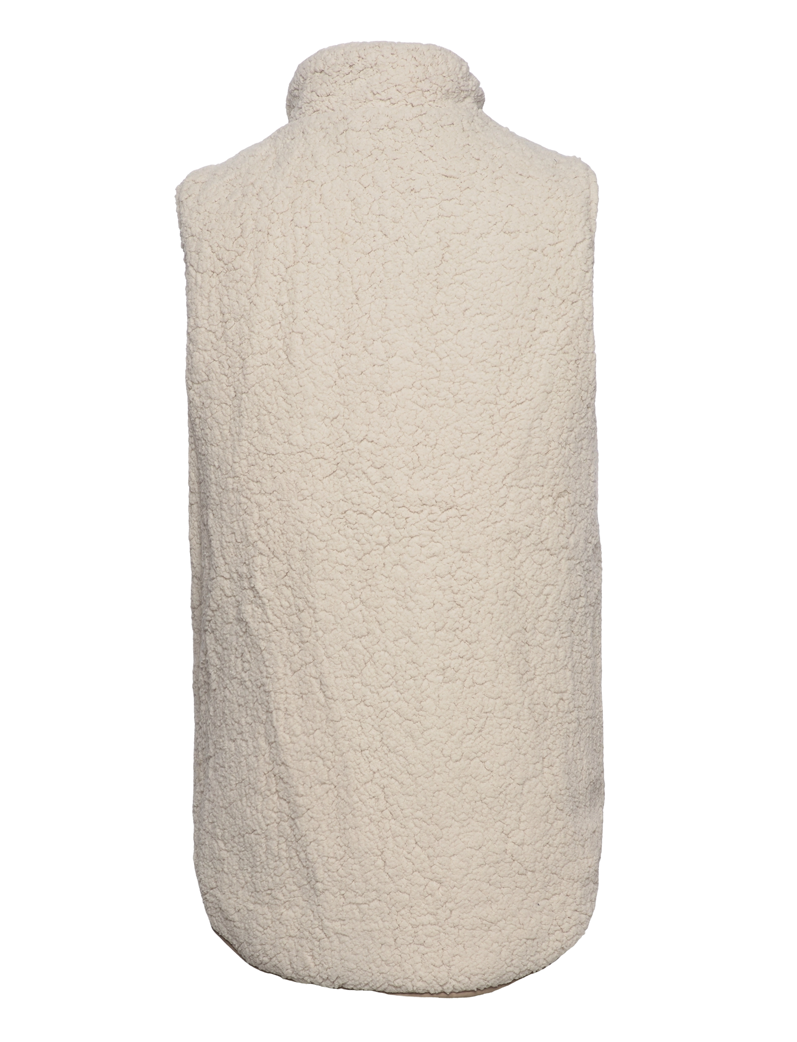 LMTD - NLFMORA REV BELT QUILTED VEST - silver mink - 3