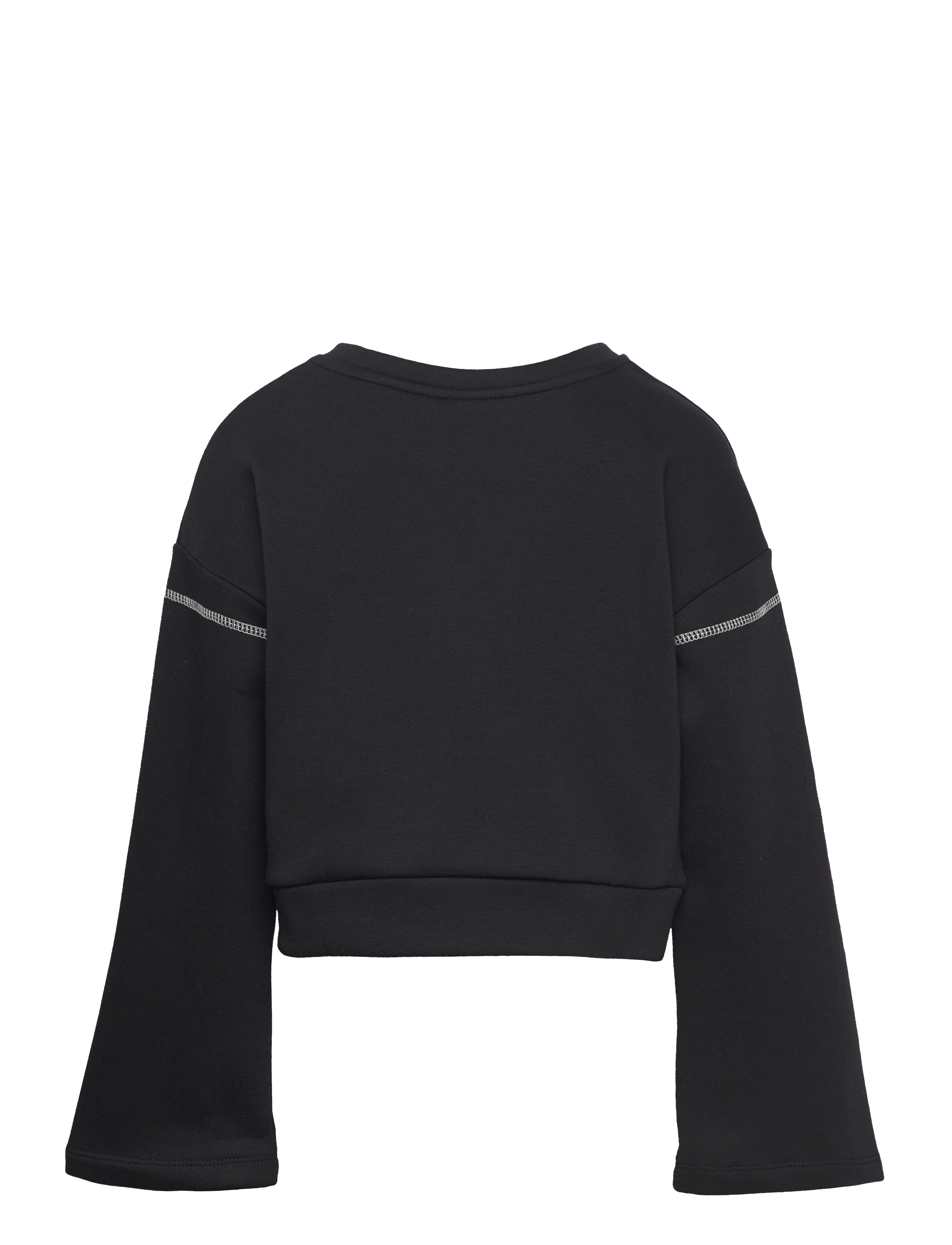 LMTD - NLFONTRAST LS SHORT SWEAT - black - 1