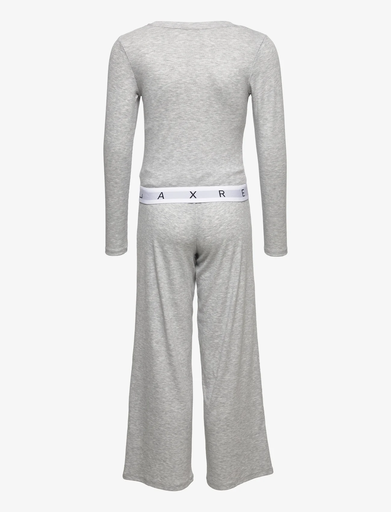LMTD - NLFBOZITTA LOUNGE SET - pyjamassæt - light grey melange - 1