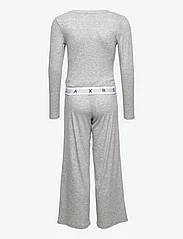 LMTD - NLFBOZITTA LOUNGE SET - pyjamasset - light grey melange - 1