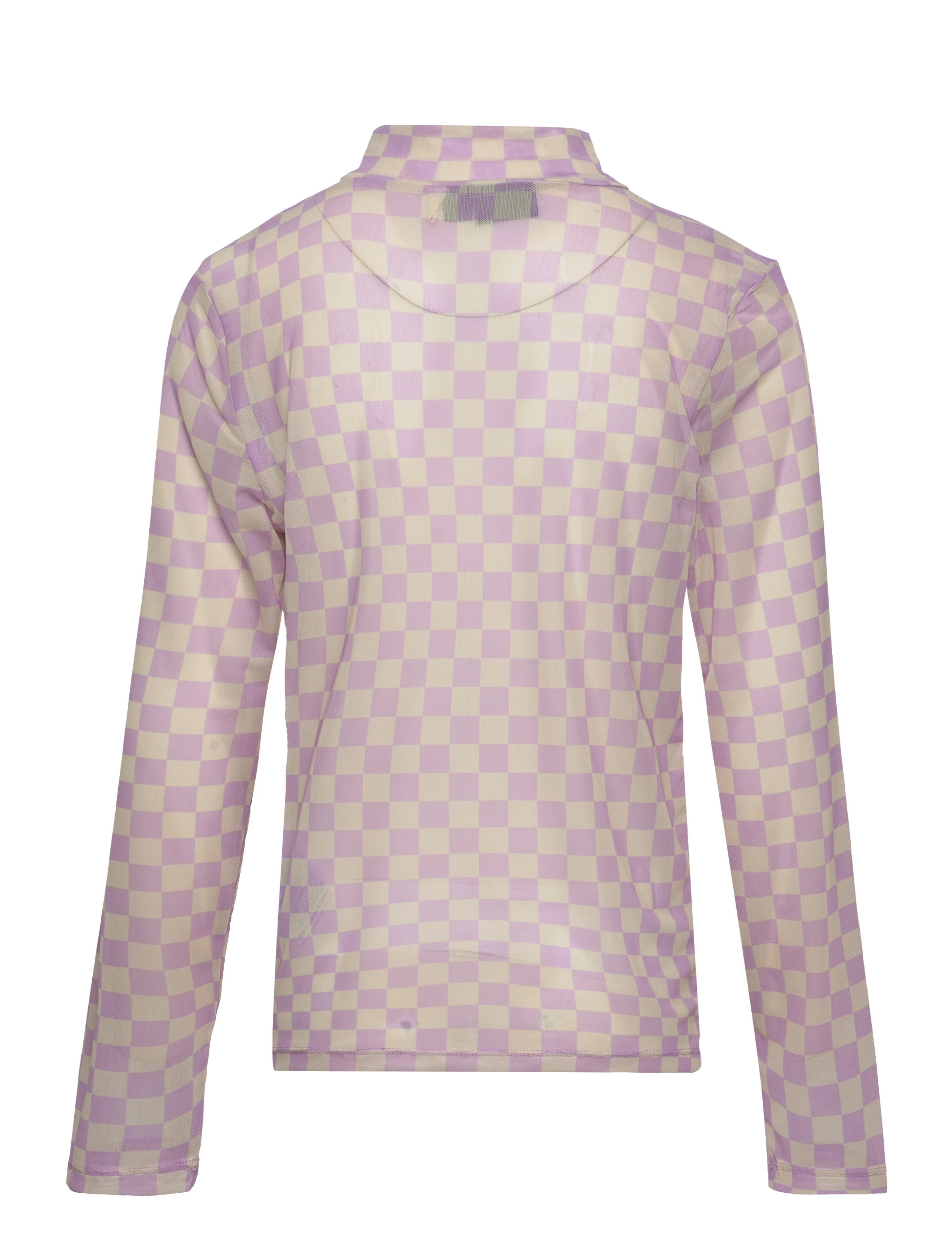 LMTD - NLFMICHESS TURTLENECK MESH TOP - orchid bouquet - 1
