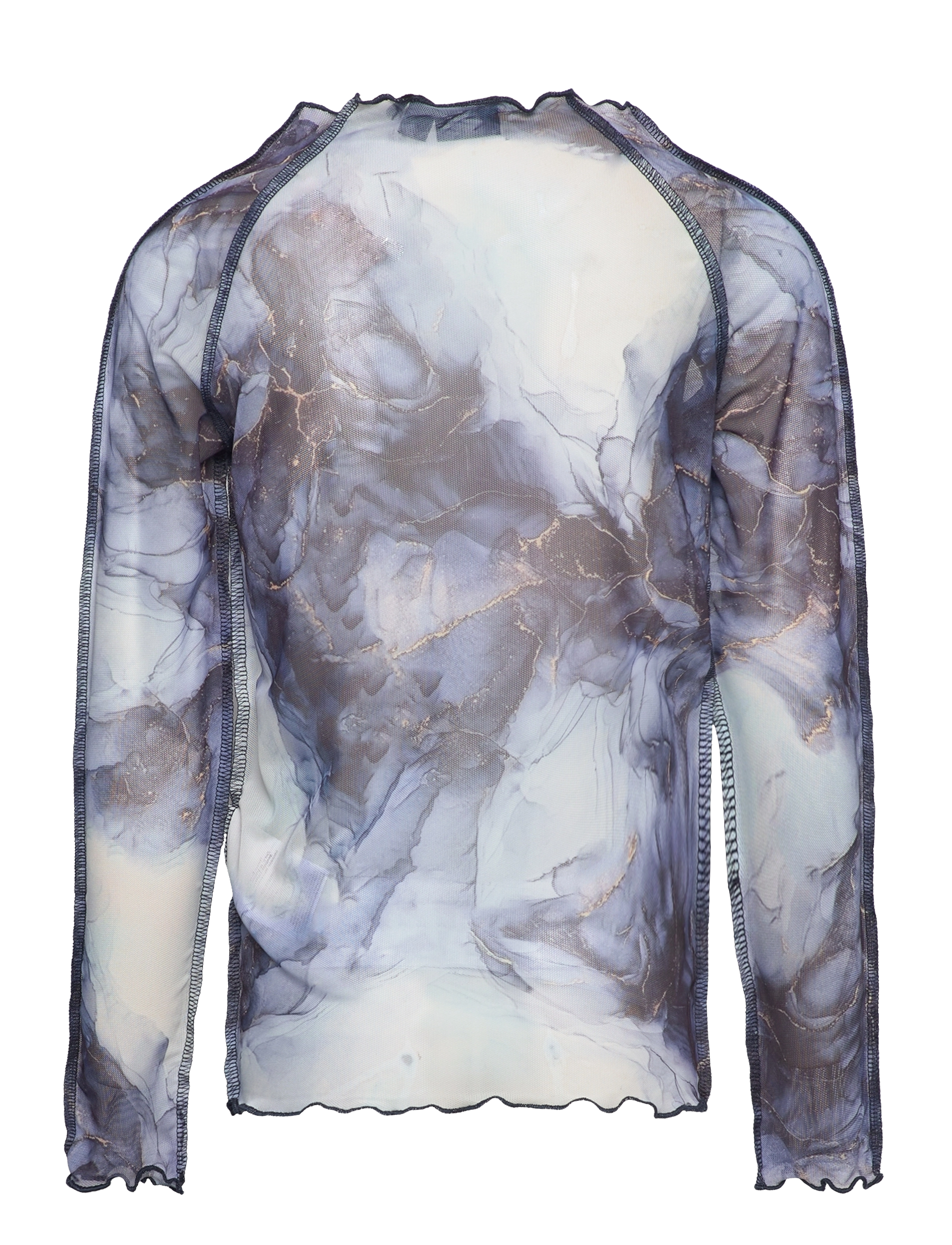 LMTD - NLFNARBLE MESH TOP - navy blazer - 1