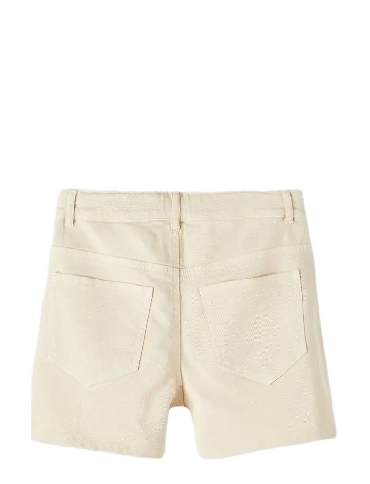 LMTD - NLFCOLIZZA TWI HW MOM SHORTS - oatmeal - 1