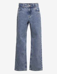 LMTD - NLMTONEIZZA DNM DAD STRAIGHT PANT NOOS - vide jeans - dark blue denim - 0