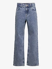 LMTD - NLMTONEIZZA DNM DAD STRAIGHT PANT NOOS - wide leg jeans - dark blue denim - 0