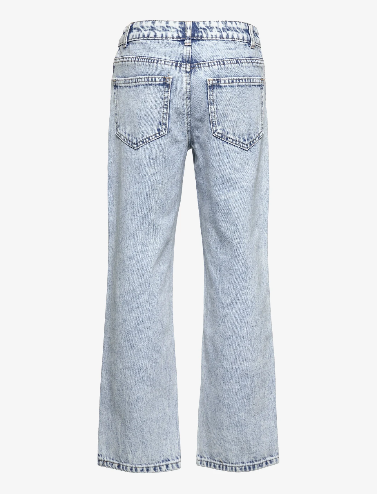 LMTD - NLMTONEIZZA DNM DAD STRAIGHT PANT NOOS - brede jeans - light blue denim - 1