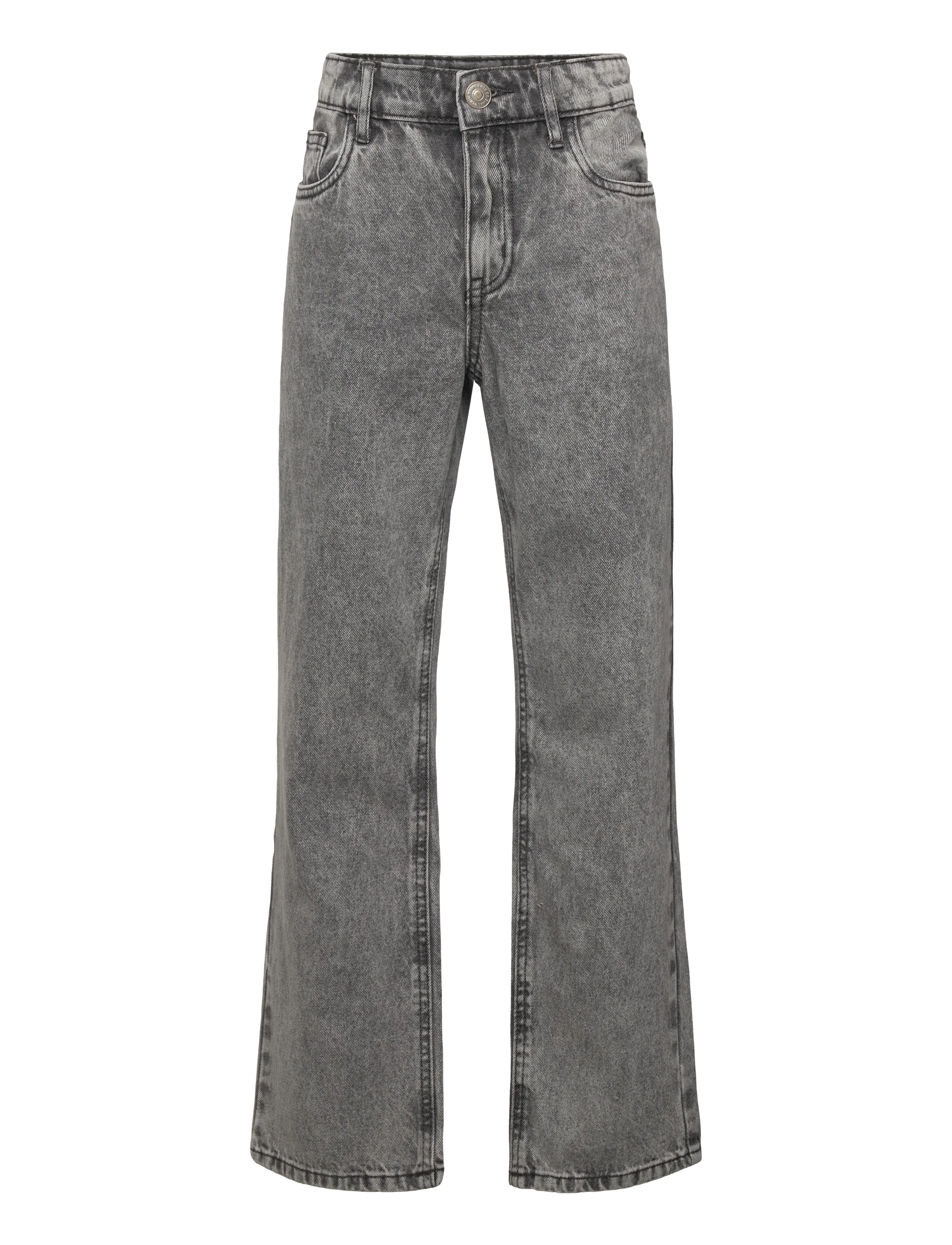 NLMTONEIZZA DNM DAD STRAIGHT PANT - LIGHT GREY DENIM