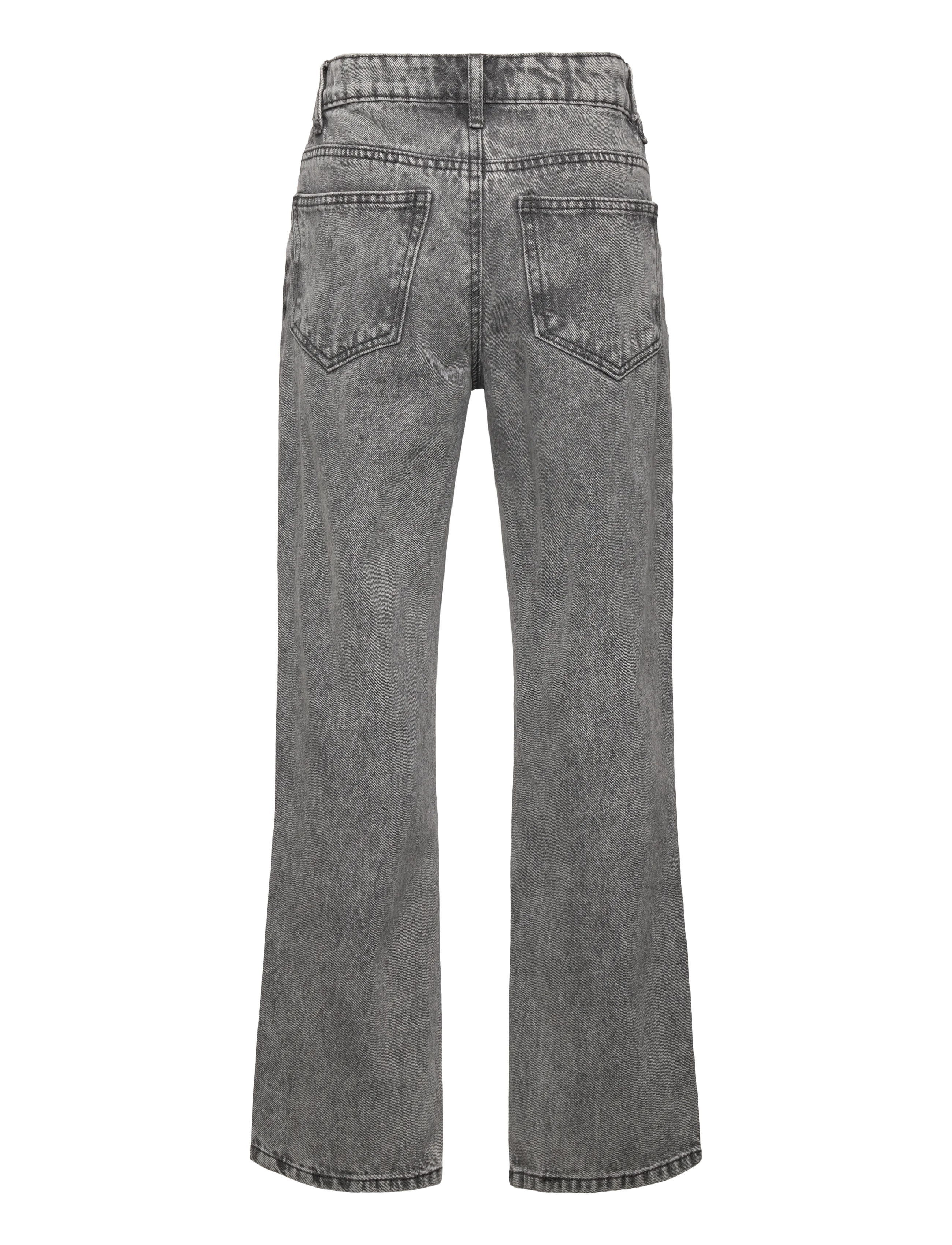 LMTD - NLMTONEIZZA DNM DAD STRAIGHT PANT NOOS - light grey denim - 2