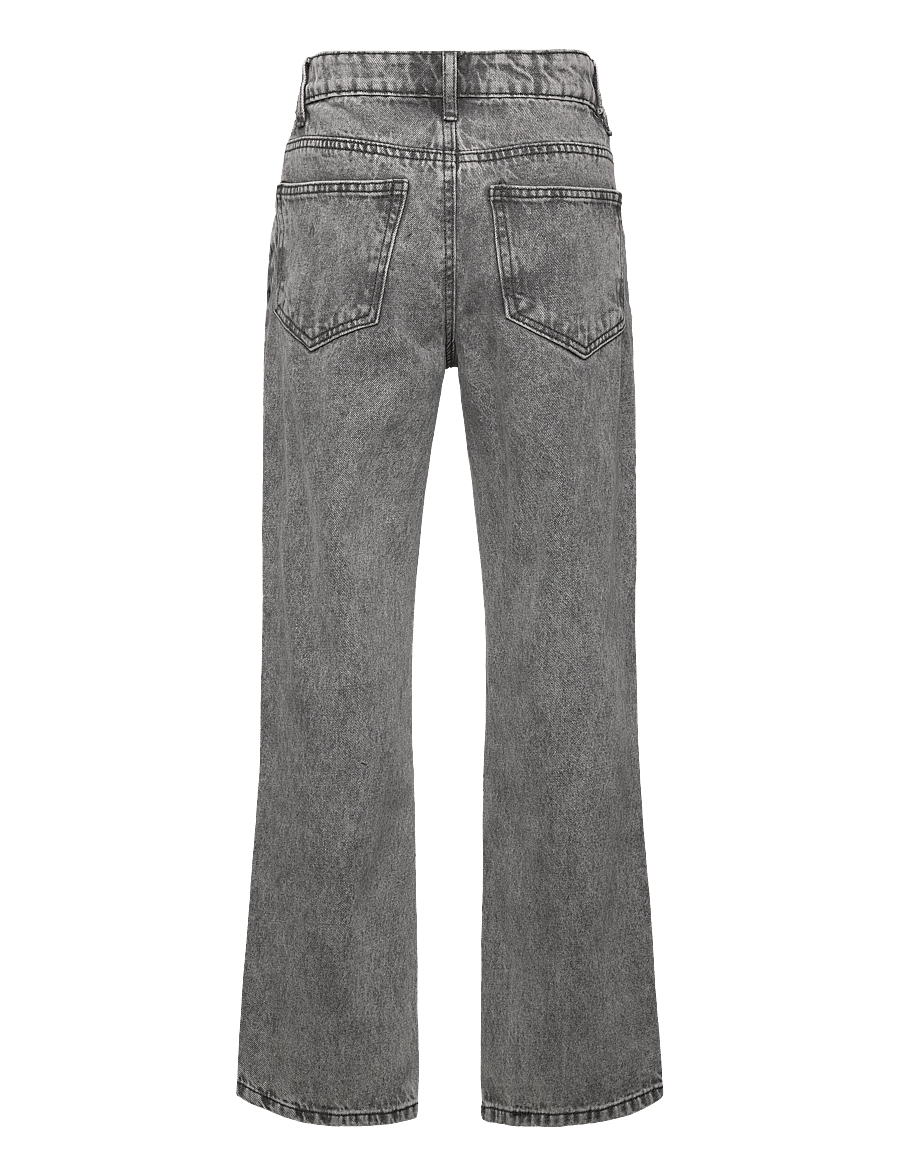 LMTD - NLMTONEIZZA DNM DAD STRAIGHT PANT NOOS - light grey denim - 2