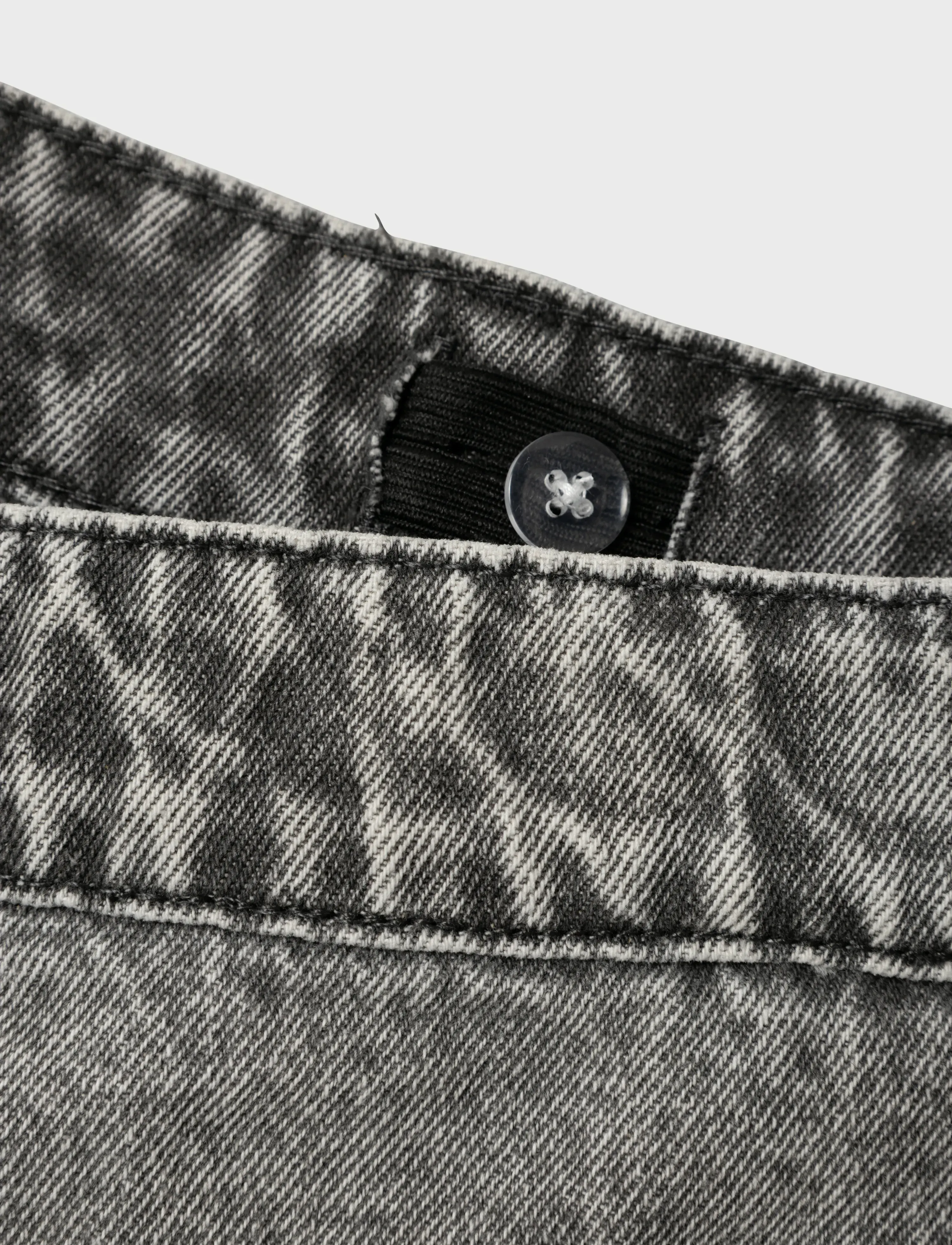 LMTD - NLMTONEIZZA DNM DAD STRAIGHT PANT NOOS - light grey denim - 3
