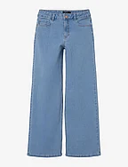 NLFTAULSINE DNM HW WIDE PANT NOOS - LIGHT BLUE DENIM