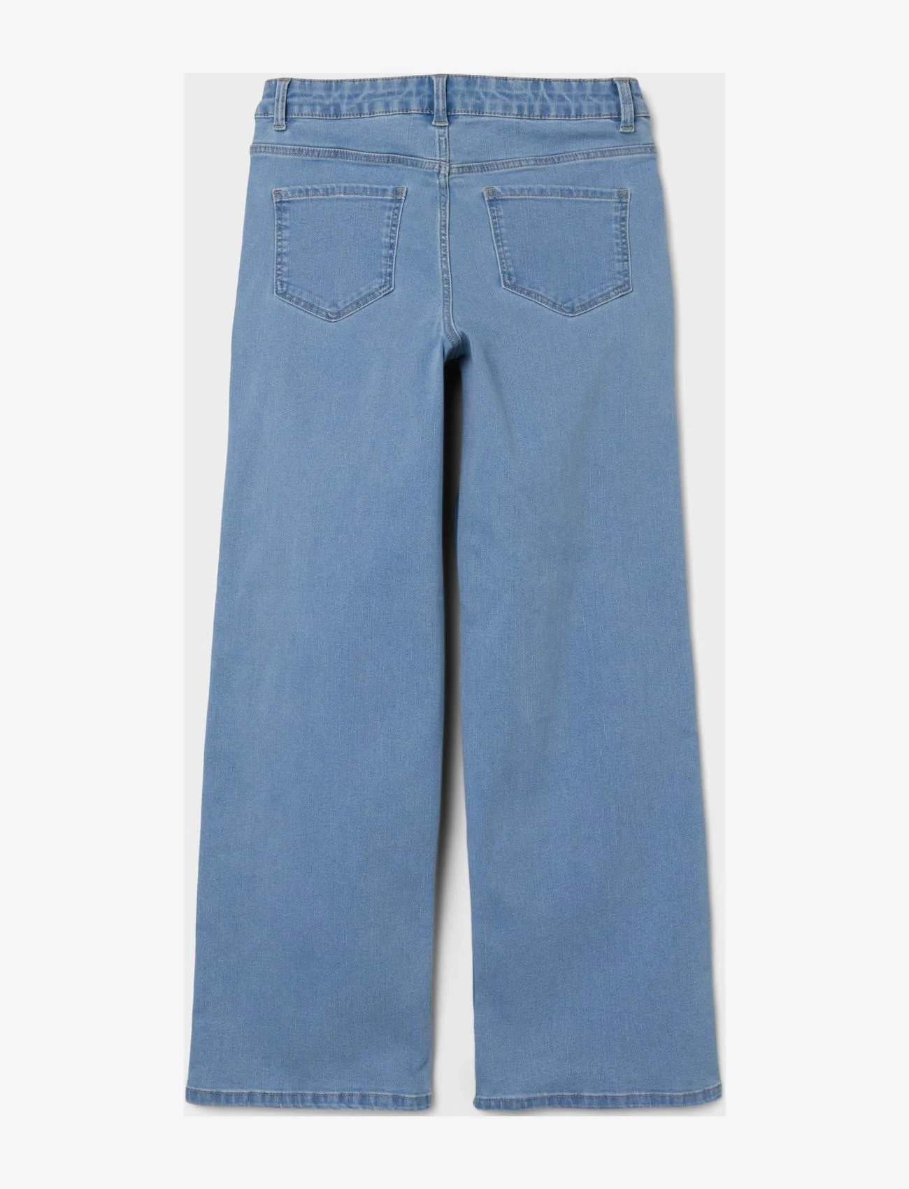 LMTD - NLFTAULSINE DNM HW WIDE PANT NOOS - brede jeans - light blue denim - 1