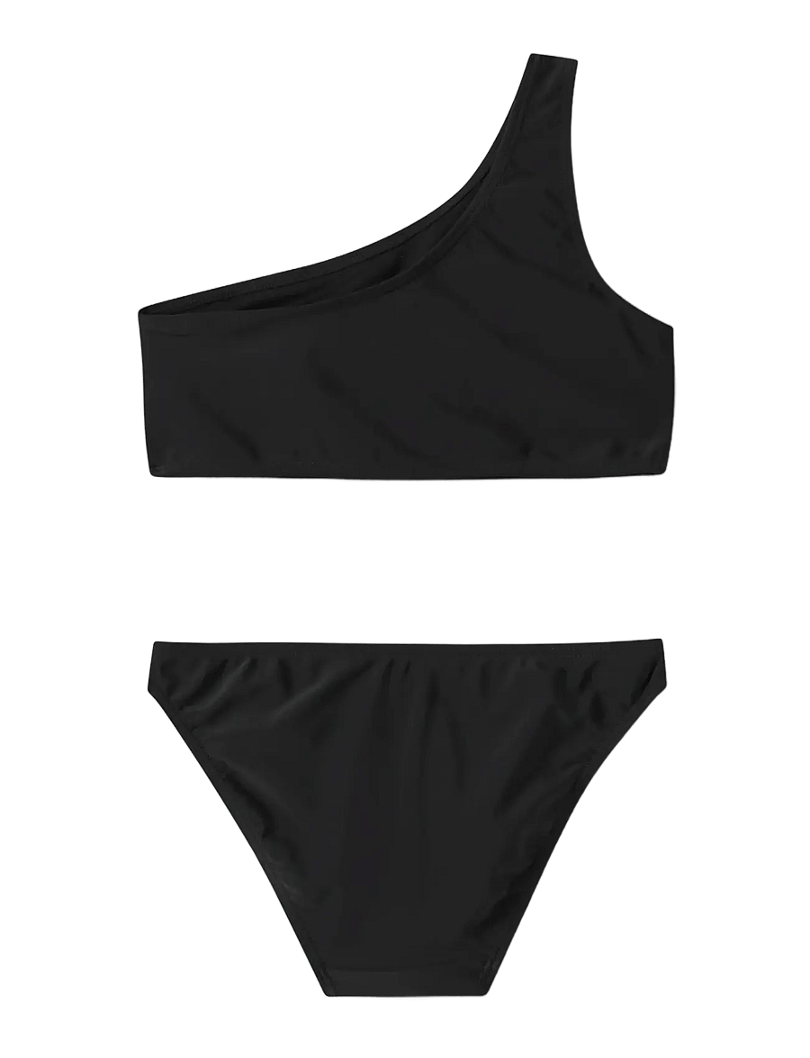 LMTD - NLFZYNTHE SOLID BIKINI - bikinis - black - 1