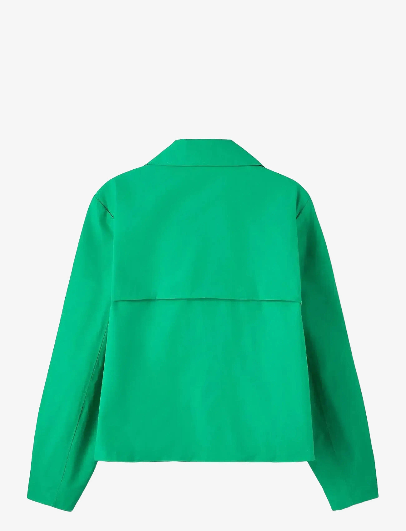 LMTD - NLFMATA SHORT TRENCHCOAT - forårsjakker - emerald - 1