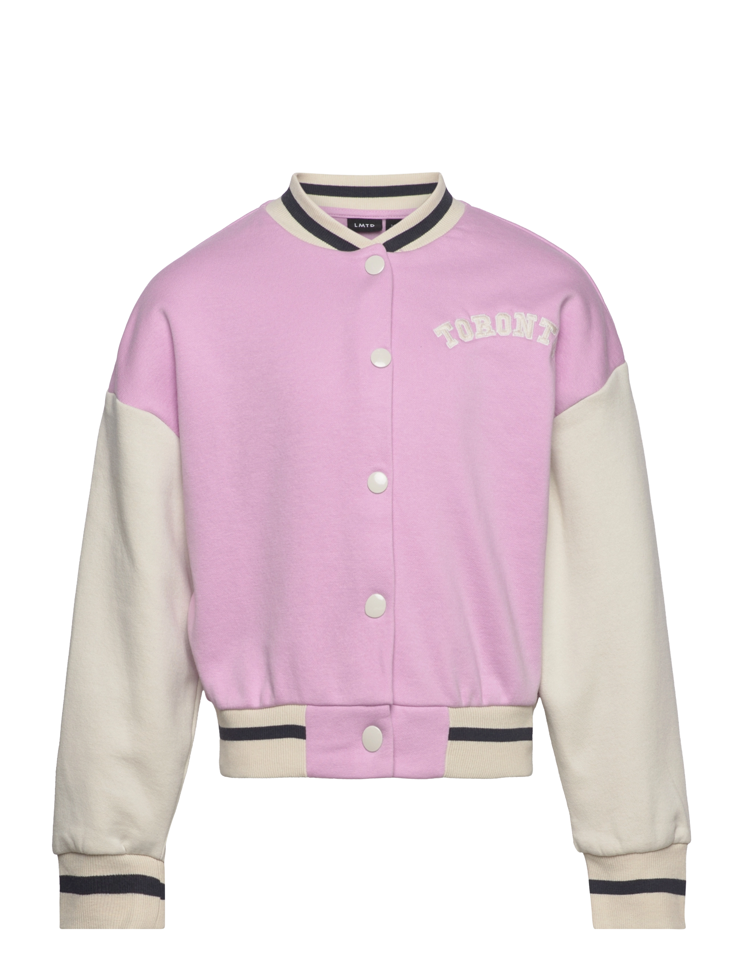 LMTD - NLFLOMBER SHORT SWEAT BOMBER - orchid bouquet - 0