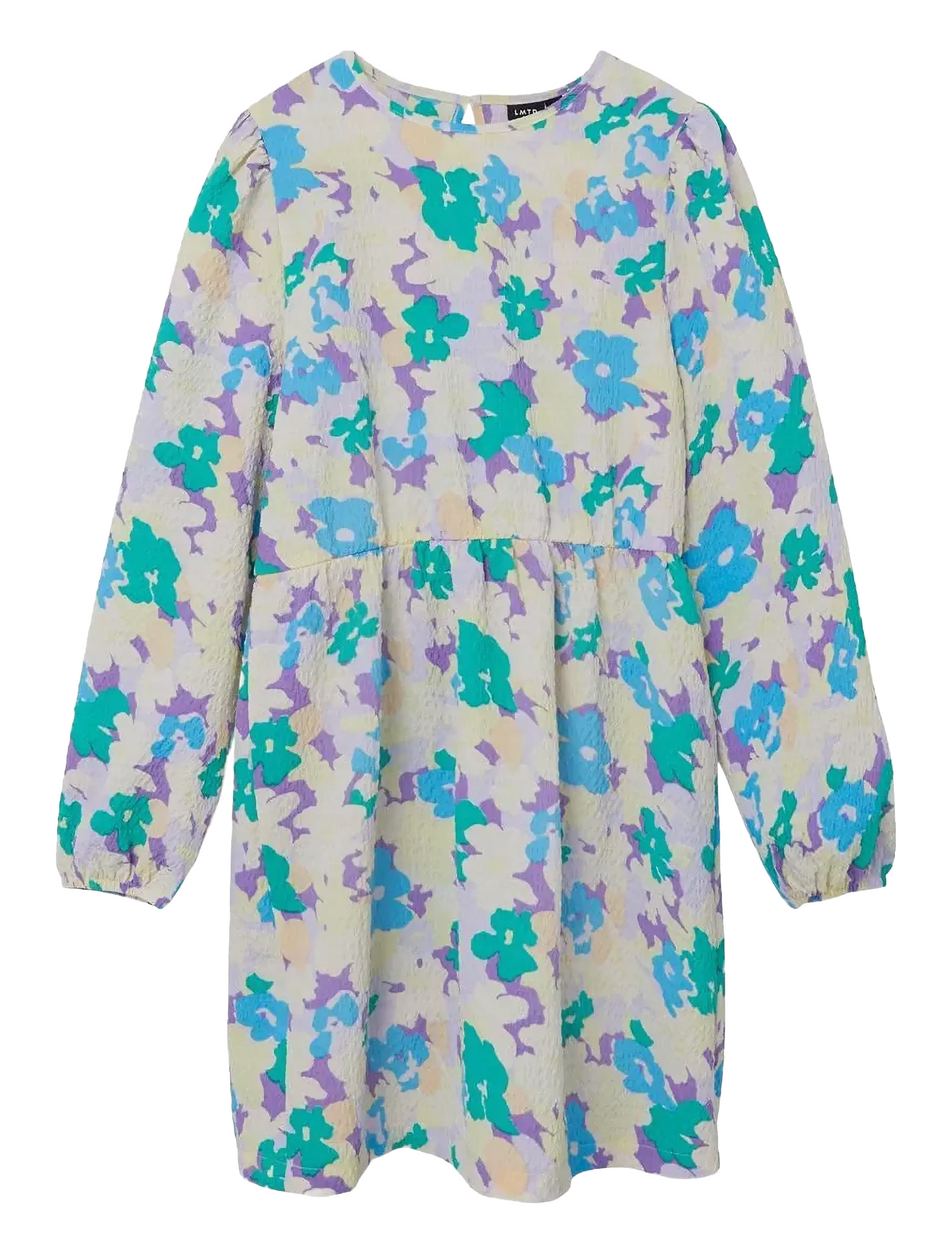 LMTD NLFFILOWER LS DRESS - Kleidung - SWIM CAP / multi