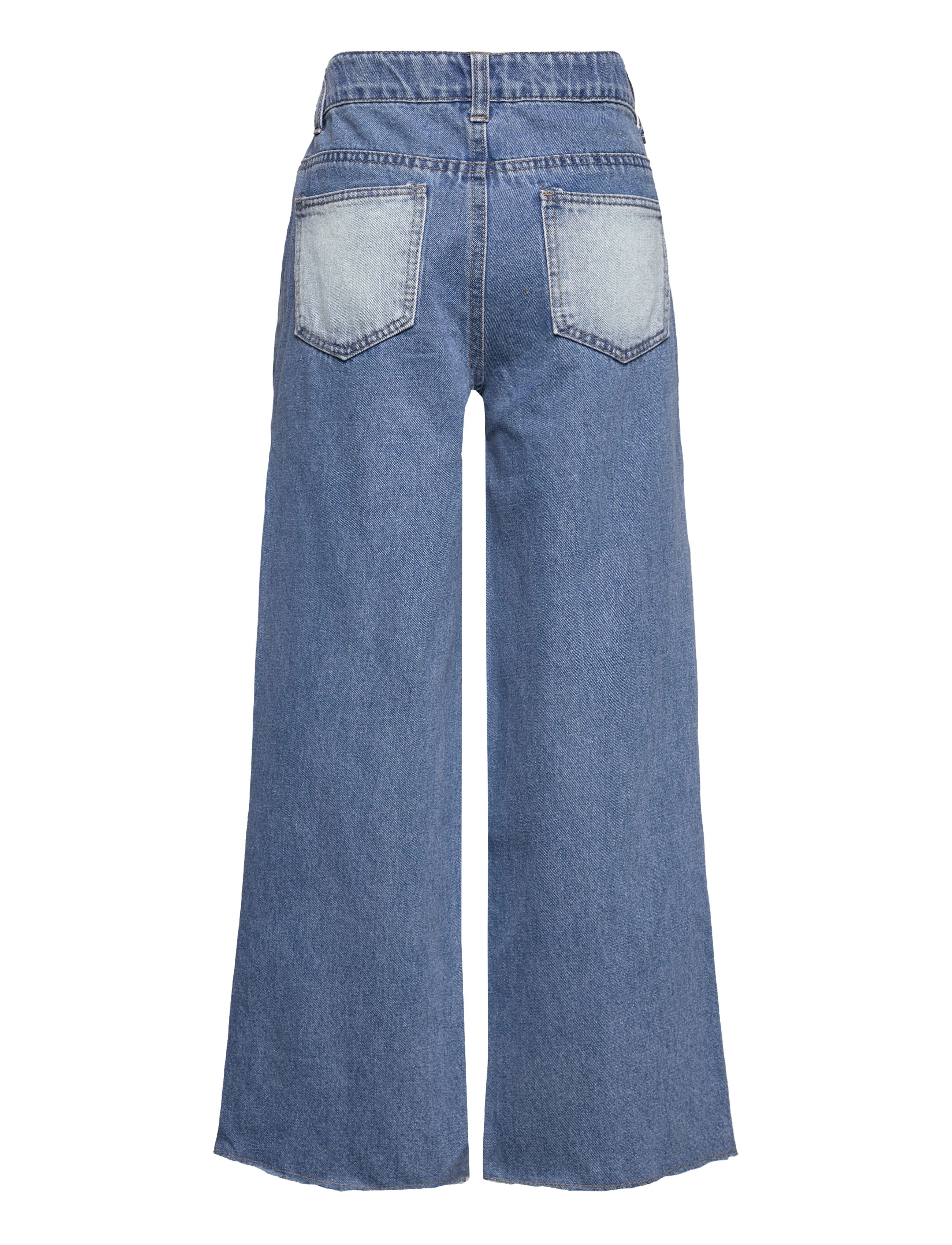 LMTD - NLFIZZAMIDBLOCK DNM HW WIDE PANT - light blue denim - 1