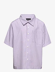 LMTD - NLMFALTHE SS SHIRT - short-sleeved shirts - sand verbena - 0