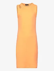 LMTD - NLFDIDACUT TANK DRESS - sleeveless casual dresses - papaya - 0