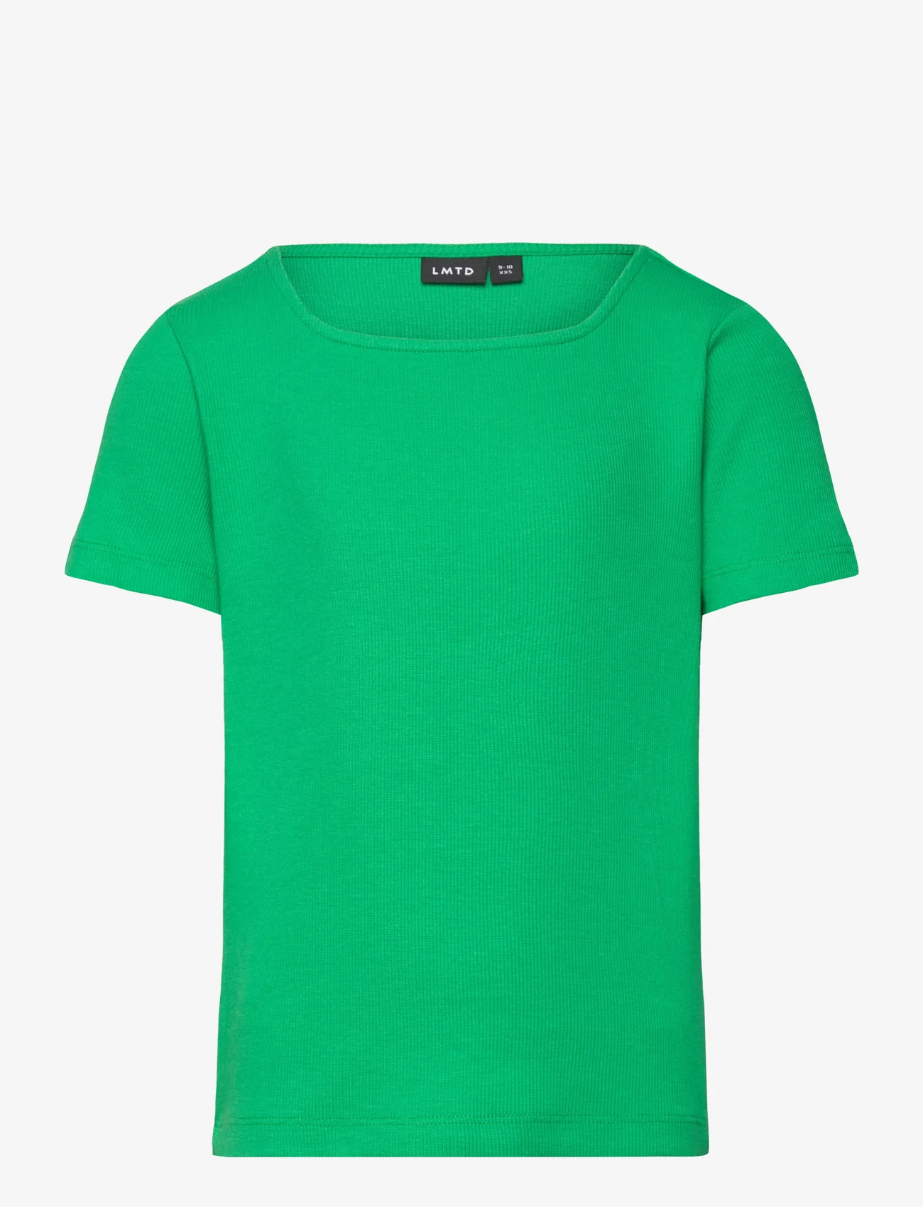 LMTD - NLFDIDA SS SQUARE NECK TOP - kortermede t-skjorter - bright green - 0