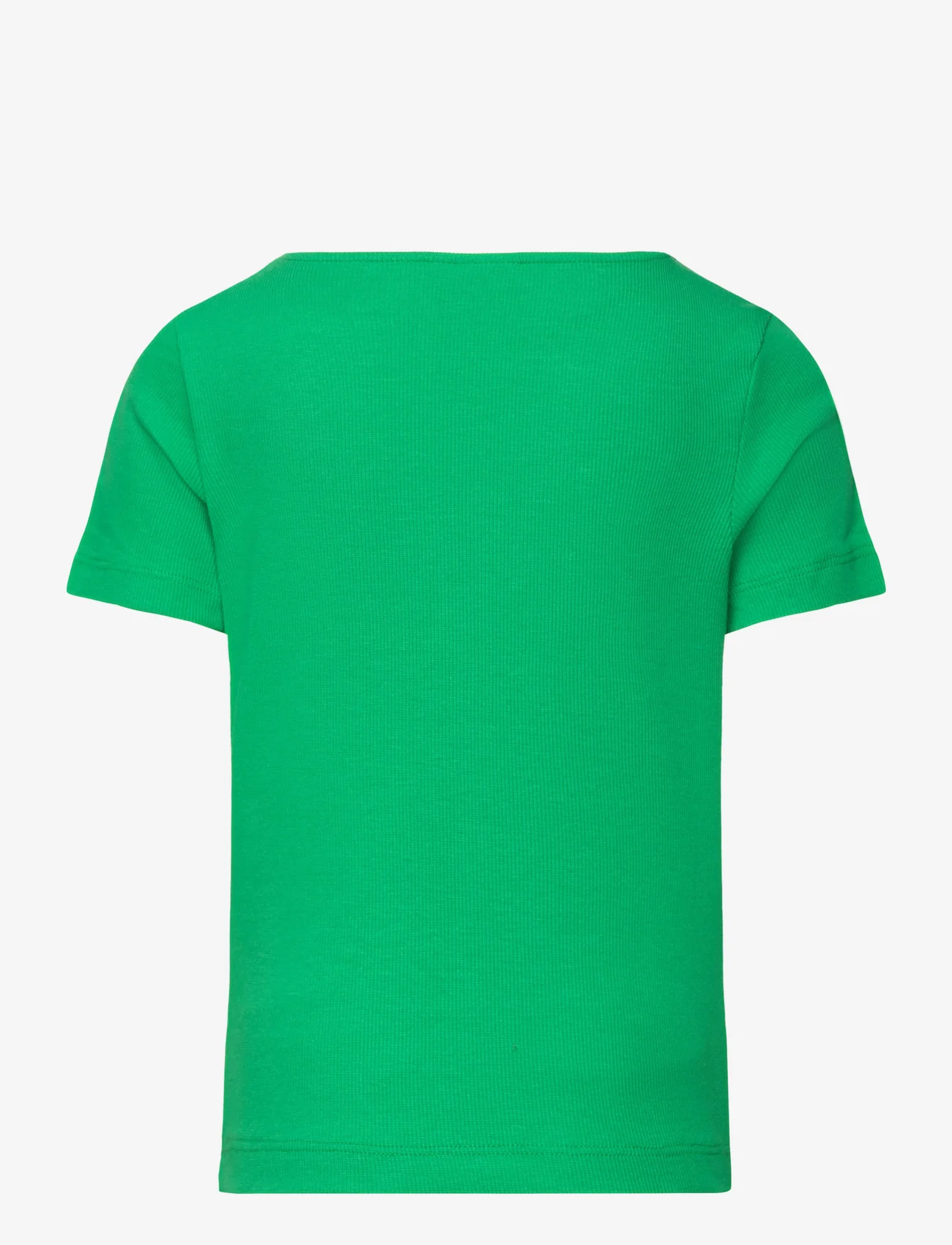 LMTD - NLFDIDA SS SQUARE NECK TOP - kortærmede t-shirts - bright green - 1