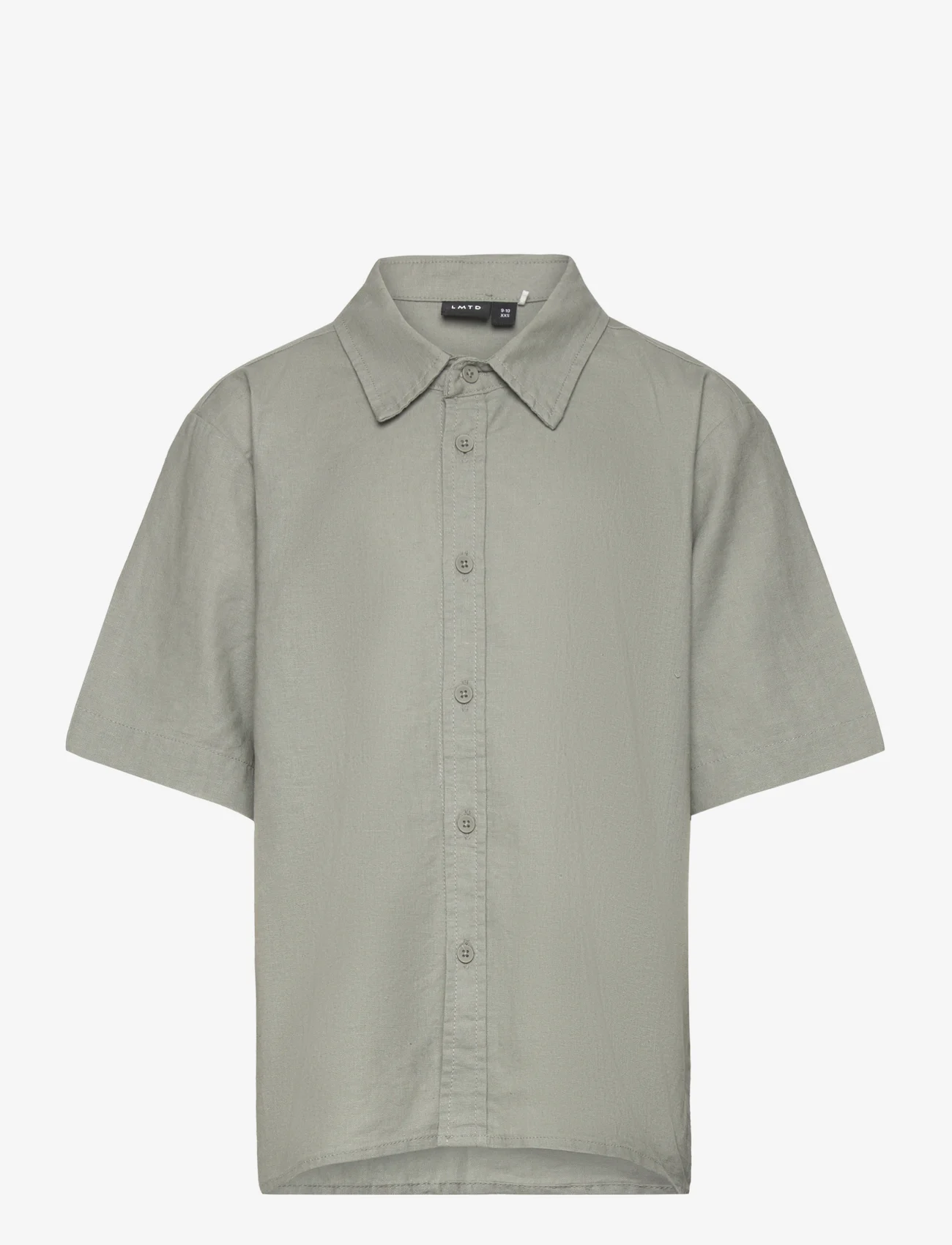 LMTD - NLNHILL SS SHIRT - short-sleeved shirts - shadow - 0