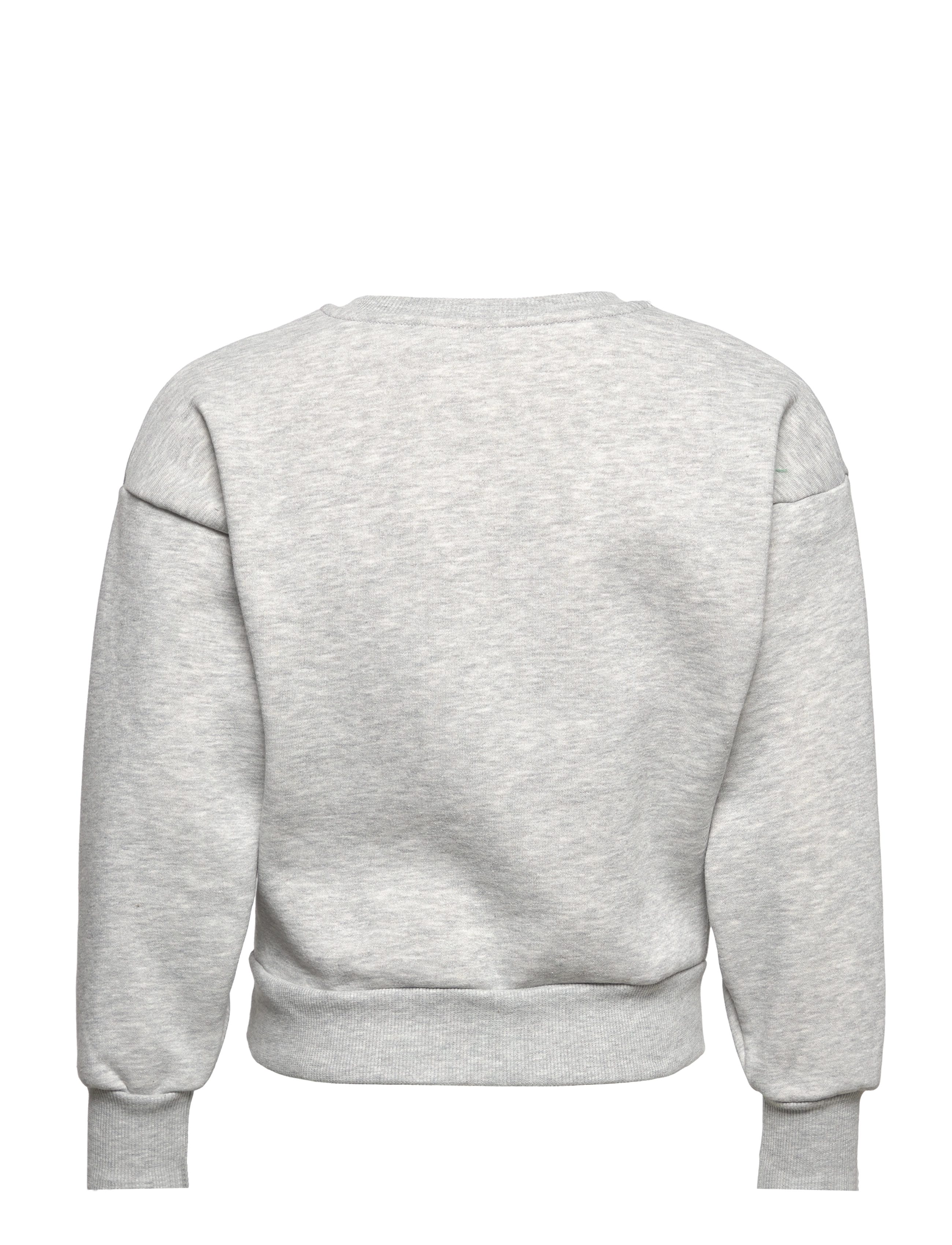 LMTD - NLFSPORTS LS SHORT SWEAT - grey melange - 1
