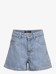 LMTD - NLFPINIZZA DNM HW MOM SHORTS - denim shorts - light blue denim - 0