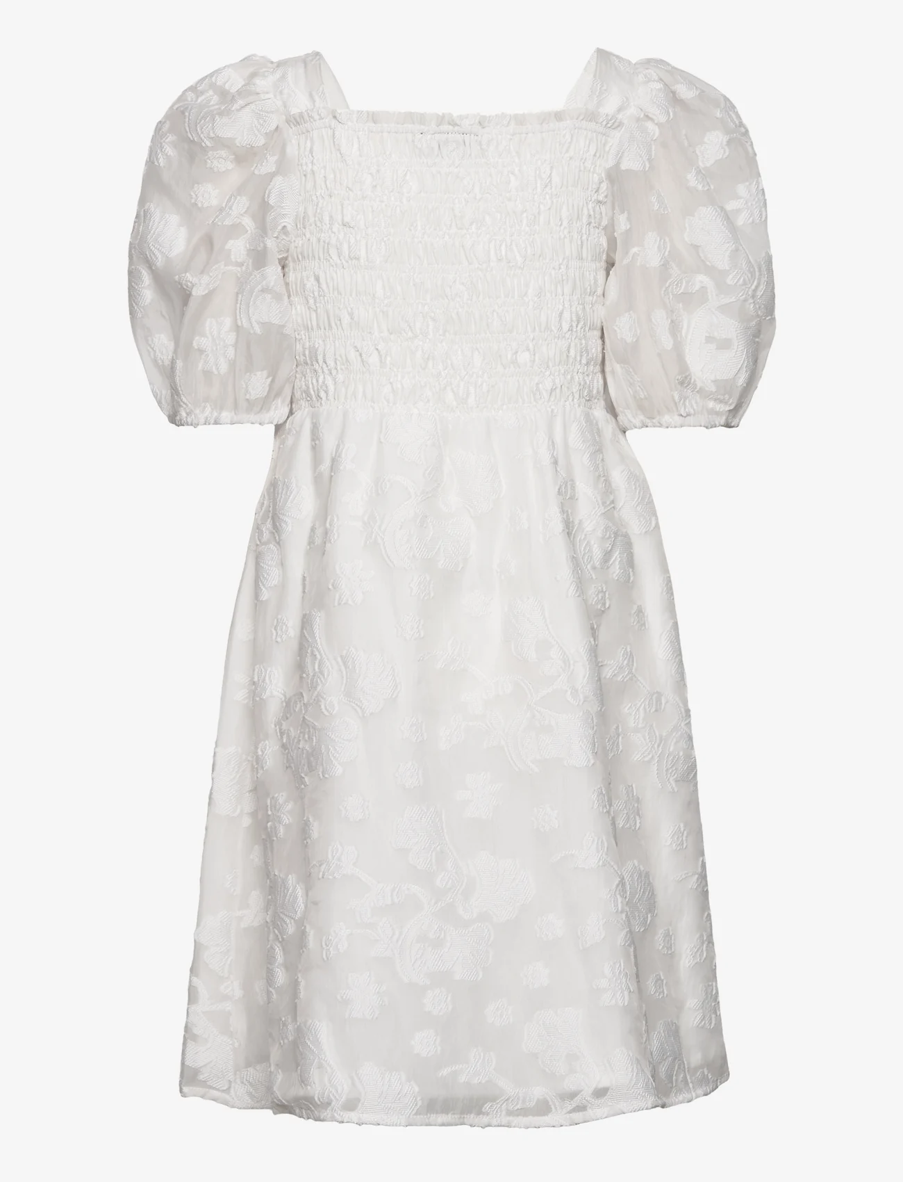 LMTD - NLFHANCY SS DRESS - juhlamekot - white alyssum - 1