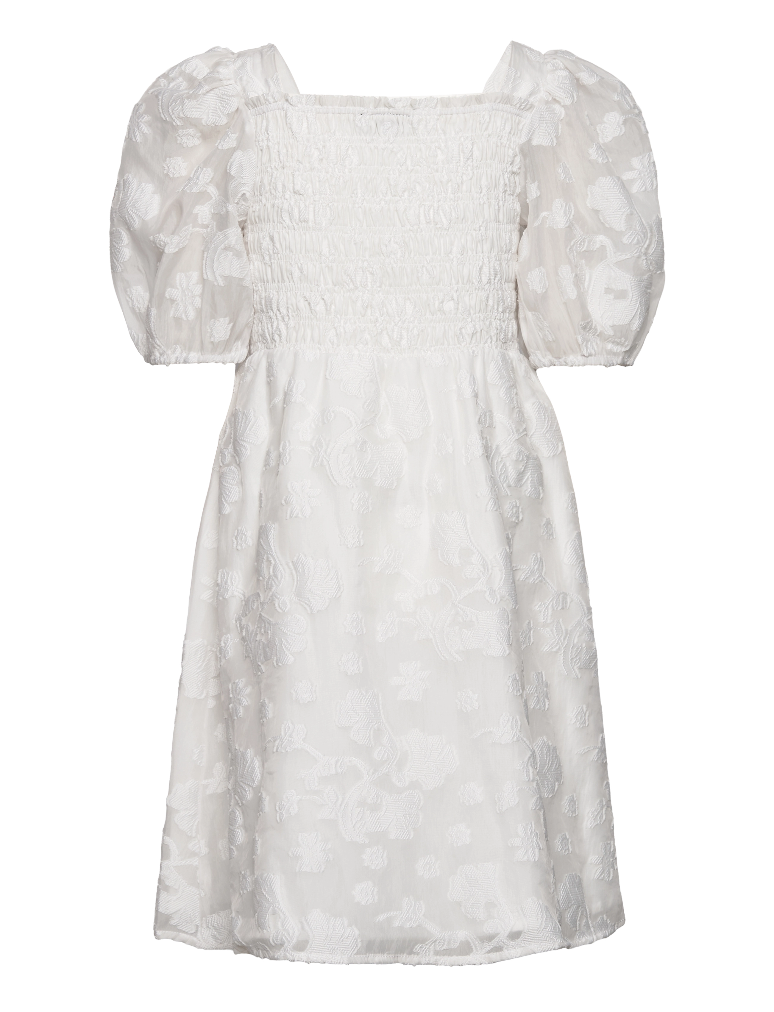 LMTD - NLFHANCY SS DRESS - white alyssum - 1