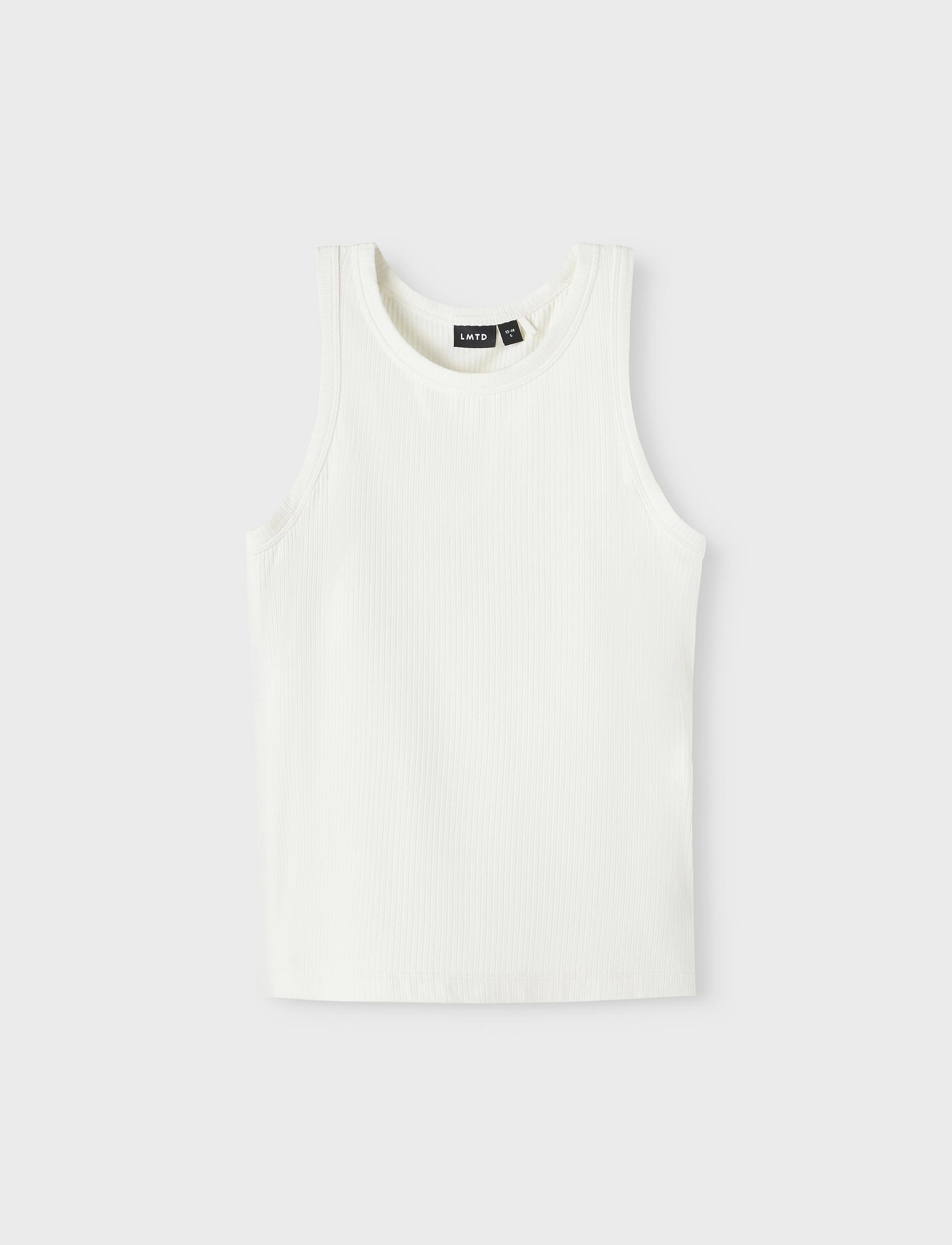 LMTD - NLFNALY TANK SHORT TOP - white alyssum - 2