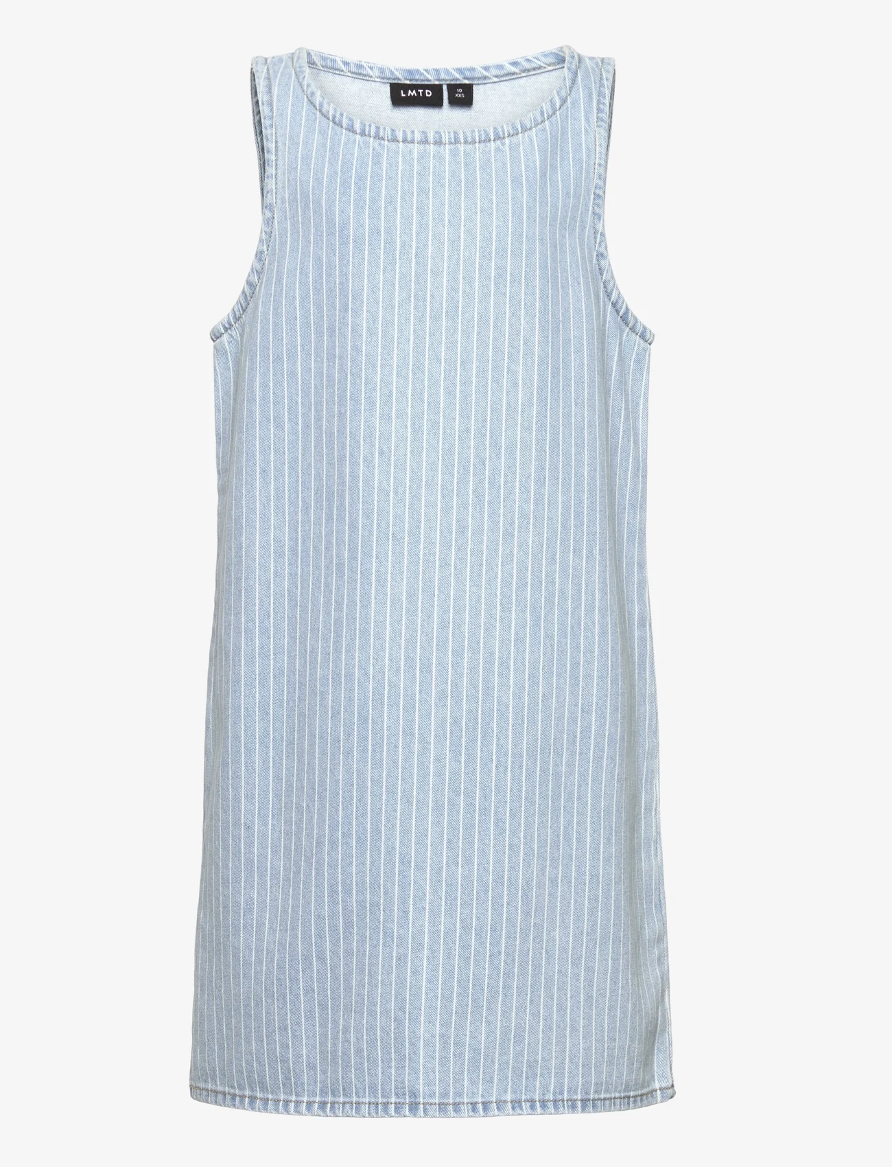 LMTD - NLFPINIZZA DNM SPENCER - short-sleeved casual dresses - light blue denim - 0