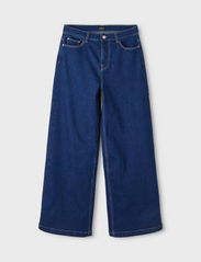 LMTD - NLFTECES DNM HW EXTRA WIDE PANT - wide jeans - dark blue denim - 4