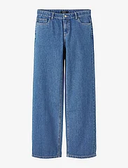 LMTD - NLFTOIZZA DNM LW WIDE PANT NOOS - jeans met wijde pijpen - medium blue denim - 0
